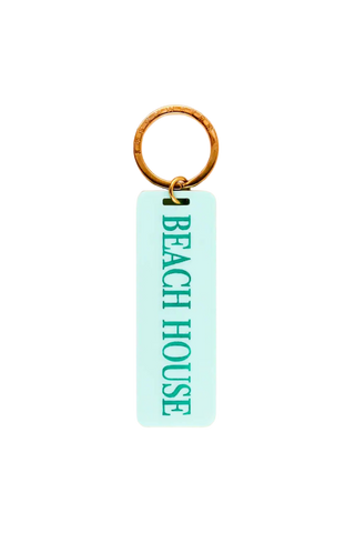 Rectangle Keychain, Beach House