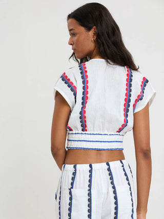 LemLem Alia Plunge Top, Kibebi Marine