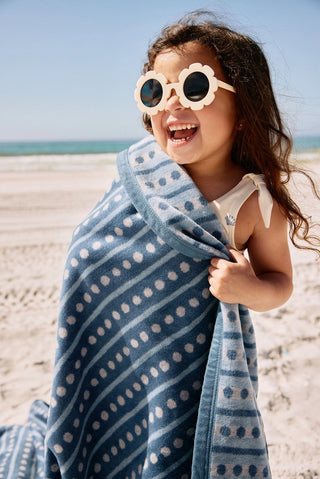 ChappyWrap Blanket, Pebble Beach Cornflower