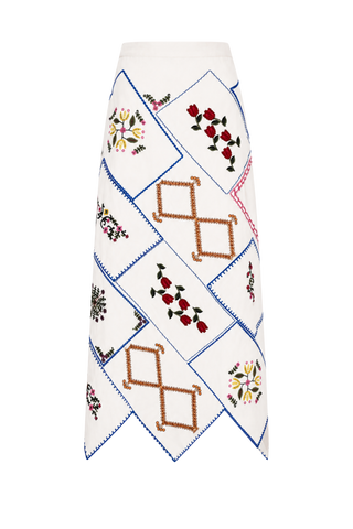Anna Cate Malo Skirt, Cross Weave