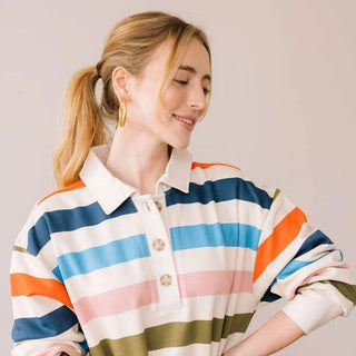 Sunshine Tienda Juno Dress, Confetti Stripe