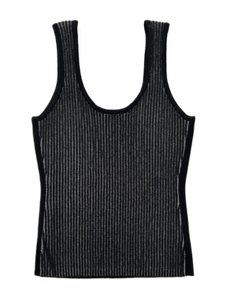Kerisma Twigs Tank, Black Ecru