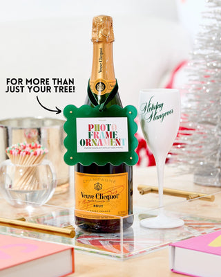 Mini Frame Ornament, Green