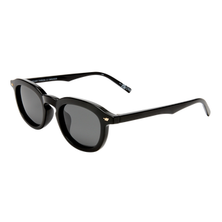 Le Specs Heart Throb Sunglasses, Black Polarized