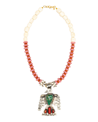 Gather Goods Metal Eagle Necklace