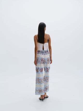 Cala De La Cruz Ariella Top, Ecru