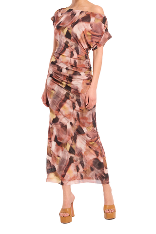 Misa Kiana Dress, Abstract Blur