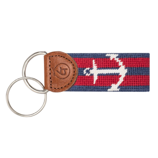 Needlepoint Keychain, Anchor