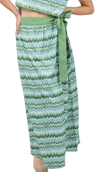 Beau & Ro Sullivan Skirt, Wave Green