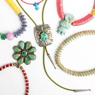Gather Goods Long Mixed Media Necklace