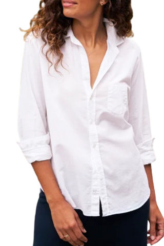 Frank & Eileen Eileen Relaxed Button-Up Shirt, White
