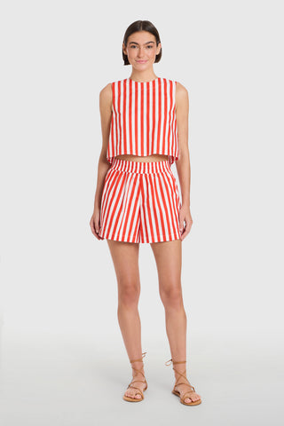 Livro Crop Top, Red Stripes
