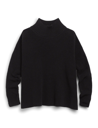 Frank & Eileen Montecito Turtleneck Sweater, Black