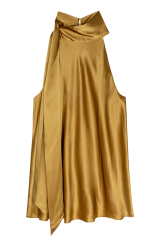 Frame The Ribbon Top, Dark Gold