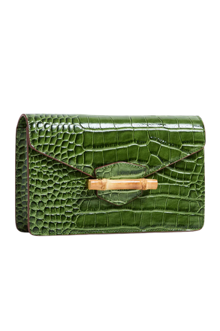 Pamela Munson The Jackie Crossbody Clutch, Moss