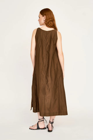 Mirth Cassis Dress, Chocolate