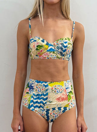 Hunter Bell Two-Piece Swim Bikini, Morning Glory
