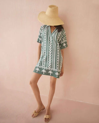 Omika Rumi Dress, Kiera Palm