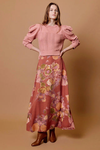 Cleobella Ellis Maxi Skirt, Sylvaine Print