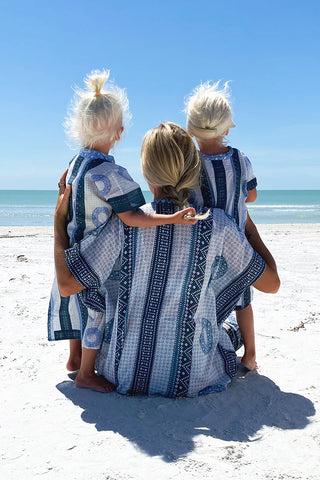 TS Emerson Fry Emerson Caftan, Cerulean