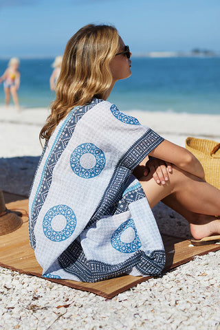 TS Emerson Fry Emerson Caftan, Cerulean