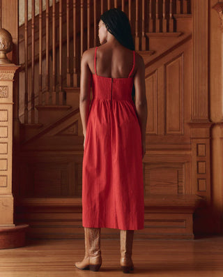 The Great The Verse Dress, Hot Red
