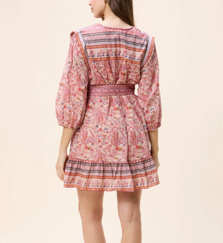 Cleobella Frieda Mini Dress, Dahlia Print