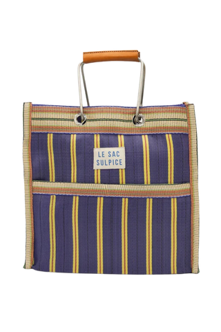 Le Sac Sulpice Palma Mini Metal Handle Tote, Midnight