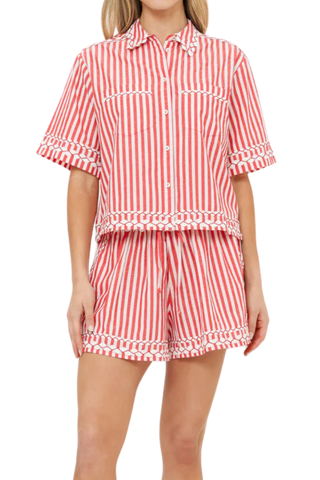 Oliphant Riley Shorts, Sconset Red
