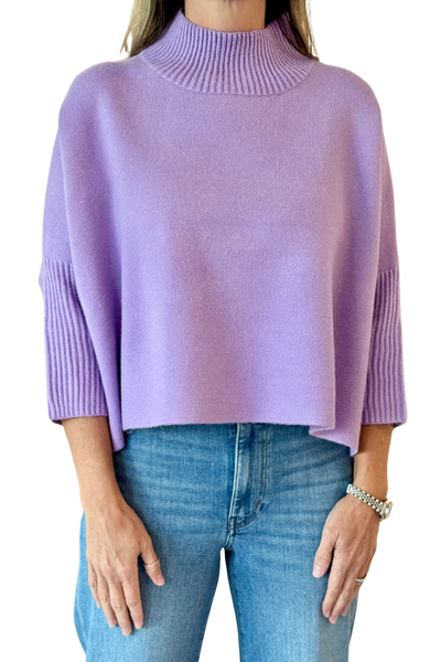 Kerisma Aja Sweater, Lavender – Monkee's of Mount Pleasant