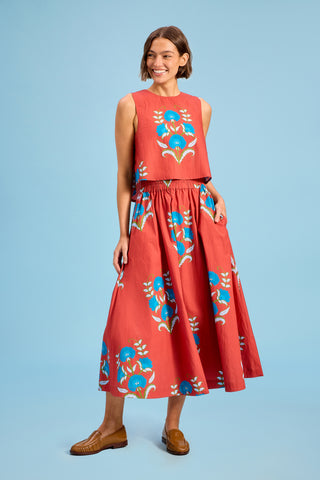 Livro Pavilion Skirt, Cinnaleaf