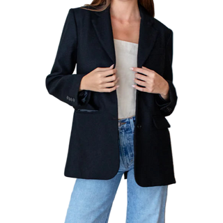 Emerson Fry Atelier Blazer, Onyx Wool