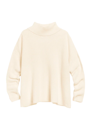 Frank & Eileen Montecito Turtleneck Sweater, Ivory