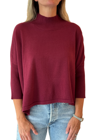 Kerisma Aja Ortho Solid Sweater, Bordeaux
