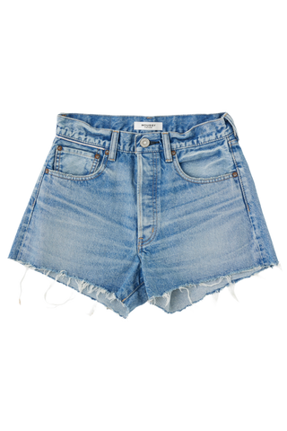 Moussy Vintage MV Troppard Shorts, Light Blue