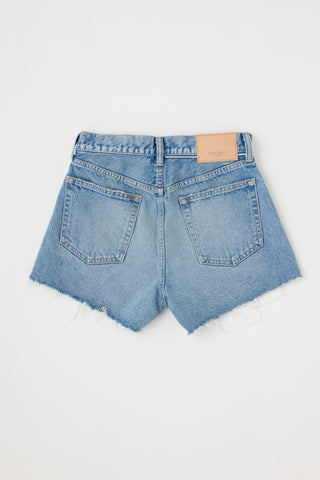 Moussy Vintage MV Troppard Shorts, Light Blue