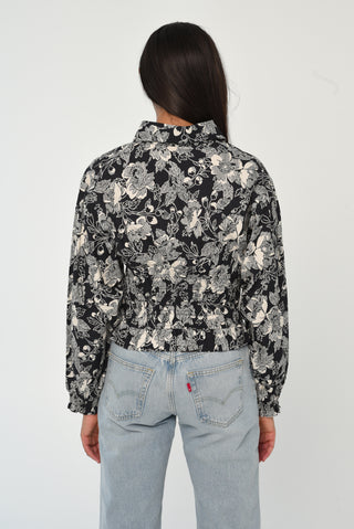 Love the Label Rolo Top, Moonlit Floral Print