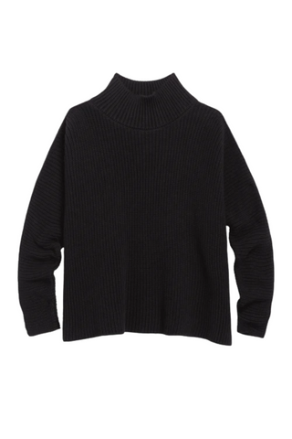 Frank & Eileen Montecito Turtleneck Sweater, Black