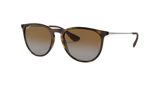 Ray-Ban Erika Sunglasses, Light Havana Brown