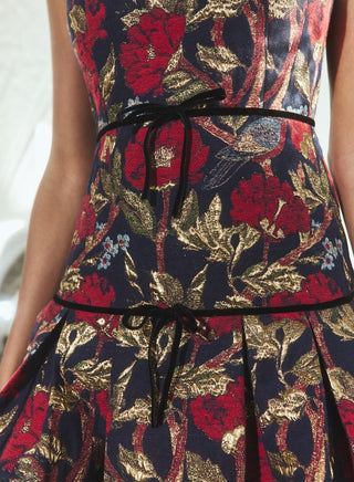 Hunter Bell Rosalind Dress, Palais Floral Gold
