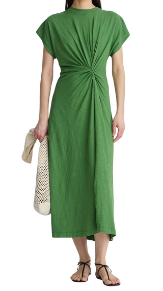 Apiece Apart Volta Twist Dress, Jardin