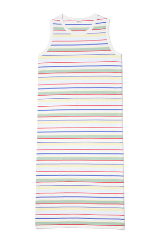 Kule The Tank Dress, Rainbow Multistripe