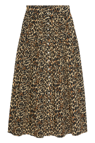 The Great The Highland Skirt, Tan Leopard