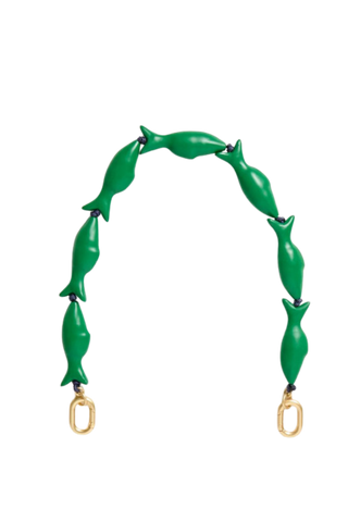 Clare V. Sardine Shortie Strap, Emerald