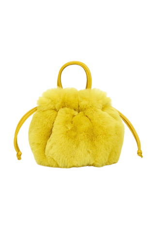 Clare V. Emma w/ Top Handle, Soleil Shearling