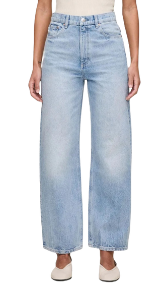 DL1961 Karmine Refined Wide Leg High Rise 28", Vintage Light