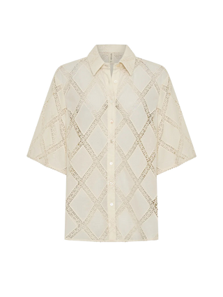 Kivari Izzy Shirt, Cream
