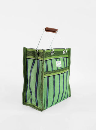 Le Sac Sulpice Palma Mini Metal Handle Tote, Verdue