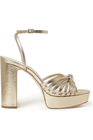 Loeffler Randall Rivka Knot Platform Sandal, Champagne