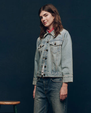 The Great The Slouchy Jean Jacket, Great Plains Wash